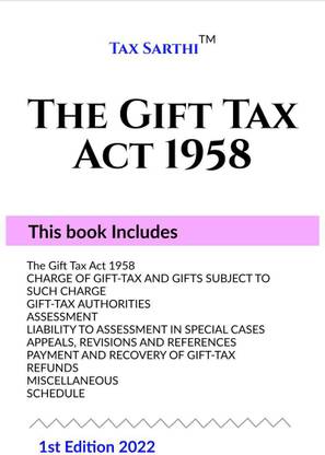 The Gift Tax Act 1958 | 1st Edition 2022