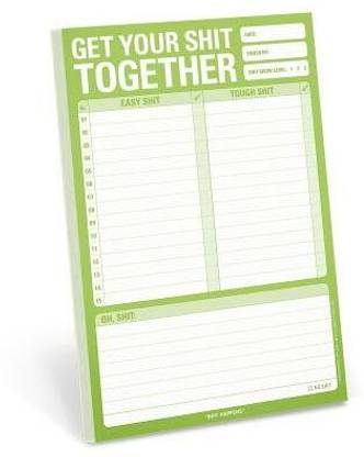 Knock Knock Get Your Shit Together Pad