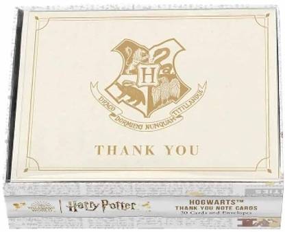Harry Potter: Hogwarts Thank You Boxed Cards (Set of 30)