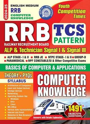 Rrb Computer Knowledge (English Medium) 1491+ Objective Questions Theo