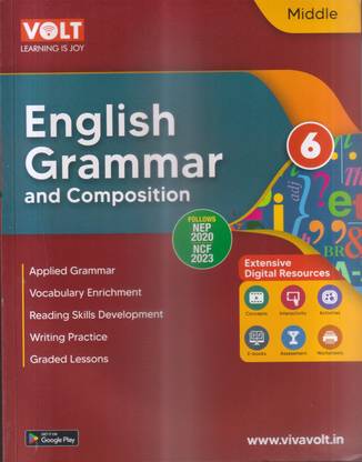 ENGFLISH GRAMMAR AND COMPOSITION BOOK 6