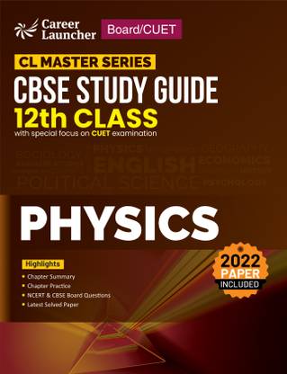 Board+CUET 2023 CL Master Series - CBSE Study Guide - Class 12 - Physics