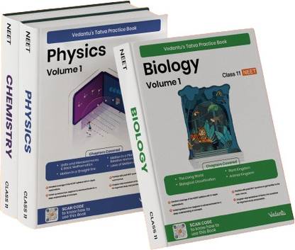 Vedantu NEET PCB Class 11 (13 Books) Tatva Practice Books Edition-2024