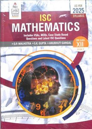 ISC Mathematics Book 2 Class 12 (As Per 2025 Syllabus)