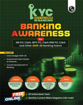 PW KYC Banking Awareness Chapterwise Theory, Exercise, PYQ For Banking Exams