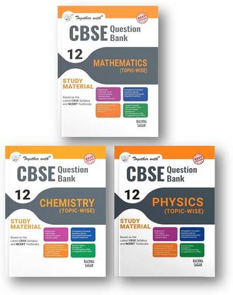 Together with CBSE Question Bank Class 12 Physics , Chemistry & Mathematics [3-Books Set] for 2025 Exam (Chapterwise & Topicwise)