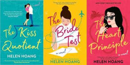 Helen hoang Books ( The Kiss Quotient + The bride test + The Heart Principle )