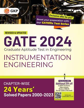 Gate 2024 : Instrumentation Engineering - 24 Years' Chapter-Wise Solve