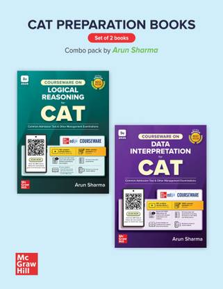 Arun Sharma CAT Bundle/Combo - Logical Reasoning(LR) + Data Interpretation(DI) for CAT 2025-26 Exam | Latest edition 2025-26 | SET of 2 books