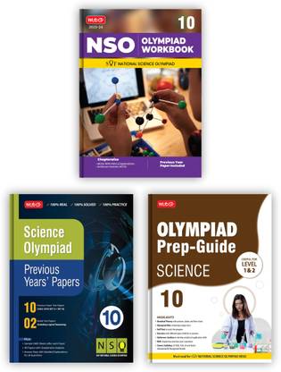Olympiad Nso Workbook, Prep Guide and Previous Year Papers Combo Class