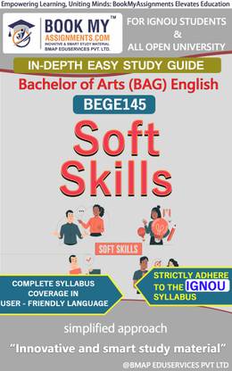 IGNOU BEGE145 Soft Skills Study Material (In Depth Guide) For Ignou Student