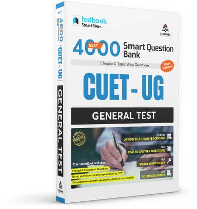 Testbook CUET General Test in English Chapter Wise 4000 MCQ Questions
