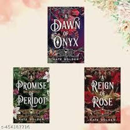 Sacred Stones (3 book series) A Dawn of Onyx & A Promise of Peridot & A Reign of Rose
