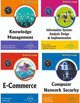 BCA 6th Sem ( 4 in 1) Combo pack As Per U.P. Unified Syllabus book by Thakur Publication