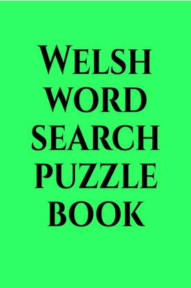 Welsh word search puzzle book