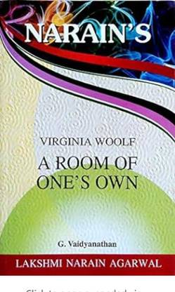 A Room of One's Own - Virginia Woolf (Summary and critical study) [Paperback] G. Vaidyanathan