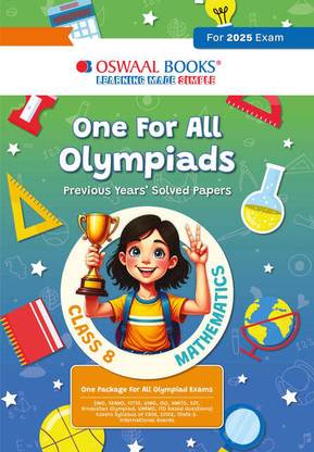 One for All Olympiads Previous Years' Solved Paper Class 8 Maths For 2025 Exam
