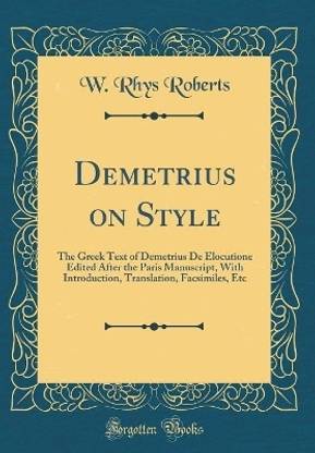 Demetrius on Style