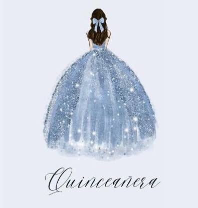 Quinceanera guest book, Mis Quince Anos Guest book, birthday party guest book to sign