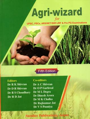 Agri-Wizard for UPSC, PSCs, ARS,NET,SRF,JRF and Pre PG Examinations