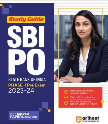 Study Guide SBI PO Phase 1 Pre Exam 2023-24