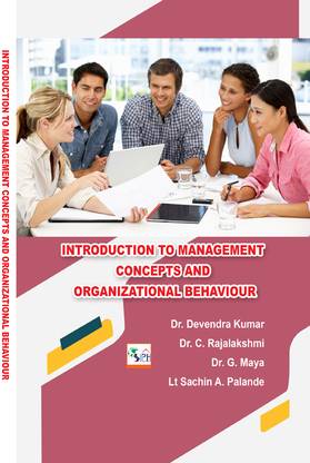 INTRODUCTION TO MANAGEMENT CONCEPTS AND ORGANIZATIONAL BEHAVIOUR