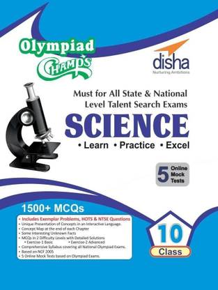 Olympiad Champs Science Class 10 with 5 Mock Online Olympiad Tests