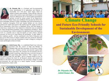 Climate Change and Future Eco-Friendly Schools for Sustainable Development of the Environment  - B5 Size
