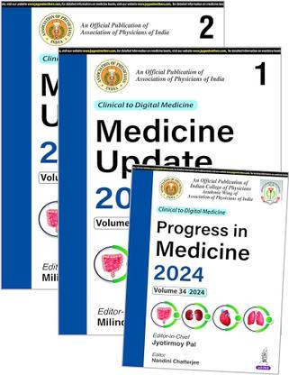 Medicine Update 2024 (Two Volumes) and Progress in Medicine 2024  - MEDICINE UPDATE 2024