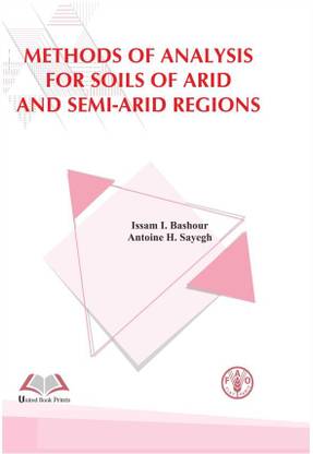 Methods Of Analysis For Soils Of Arid And Semi Arid Regions