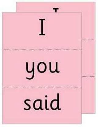 Read Write Inc. Phonics: Red Word Cards