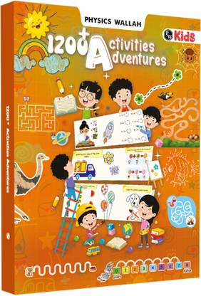 1200+ Activity Book For Kids 4+ Years Old- Adventure Puzzles, Mazes, Mind Games