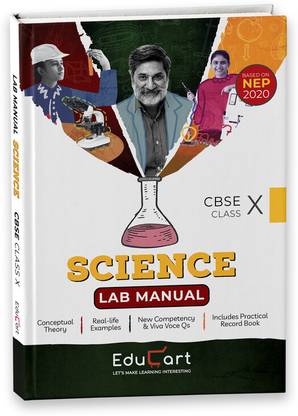 Educart CBSE Lab Manual Class 10 Science Book for 2024 Exam (Based on NEP 2020)