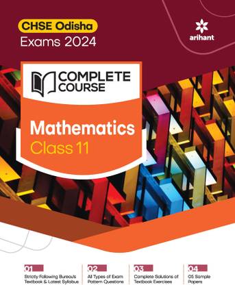Complete Course For Mathematics Class 11th CHSE Odisha Exam 2024