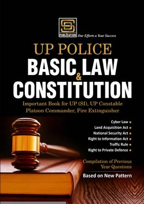 UP Police SI & Constable Basic Law & Constitution (English Medium) | Chapter Wise PYQs | New Pattern Edition 2024