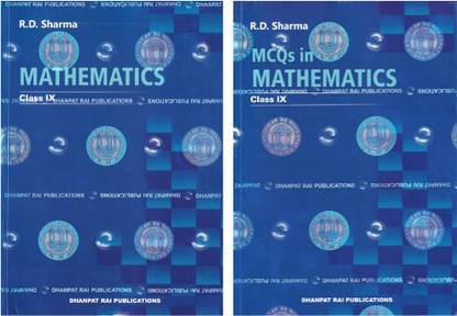 Mathematics for Class 9 with MCQs - R.D. Sharma - CBSE - Examination 2024-25