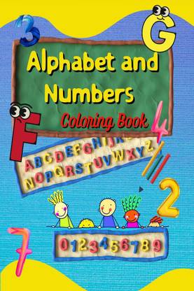 Alphabet and Numbers Coloring Book