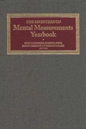 The Seventeenth Mental Measurements Yearbook