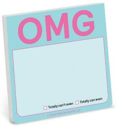 Knock Knock OMG Sticky Note (Pastel Version)