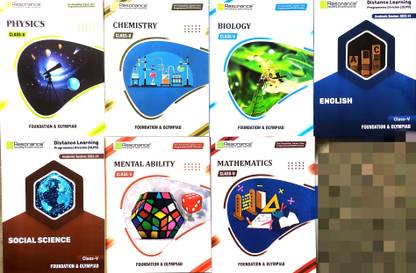 Resonance class 5 (2024) foundation book for olympiad.