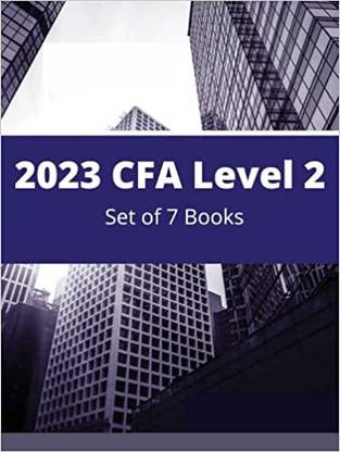 2023 Study Material Compatible with CFA Level 2 Exam (Set of 7 Books)