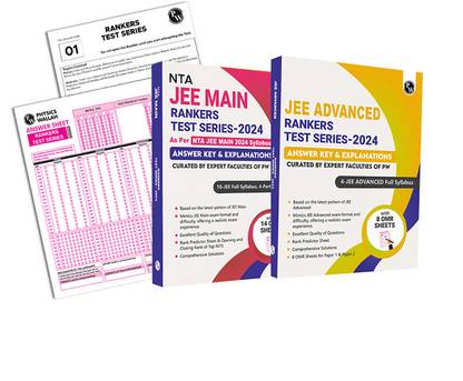 (Old Edition) PW JEE Main & Advanced Rankers Test Series 2025 As Per Latest Exam Pattern