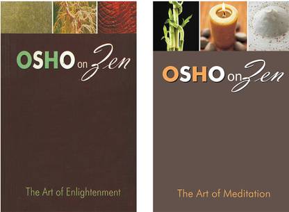 Osho Books : Zen The Art Of Meditation + Zen The Art Of Enlightenment
