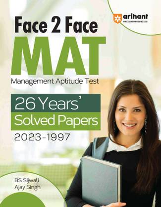 Arihant Face To Face MAT With 26 Years Solved Papers 2024
