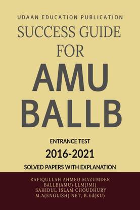 SUCCESS GUIDE FOR AMU BALLB ENTRANCE TEST