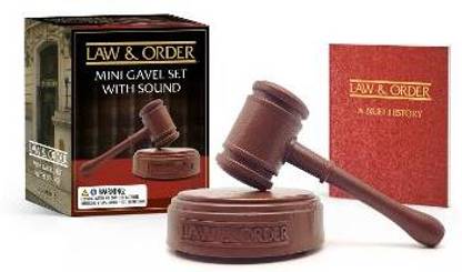 Law & Order: Mini Gavel Set with Sound