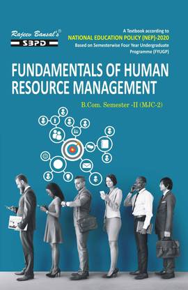 NEP Fundamentals of Human Resource Management  - B Com 2nd Sem Group-C MJC-2 1 Edition