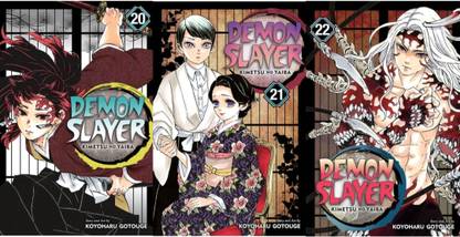Demon slayer vol 20,21 and 22