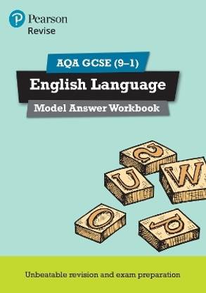 Pearson REVISE AQA GCSE English Language Model Answer Workbook - for 2025, 2026 exams