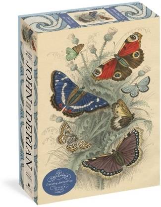 John Derian Paper Goods: Dancing Butterflies 750-Piece Puzzle